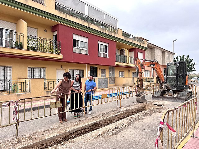 La Concejalía de Obras Públicas mejora las calles Fuente Álamo y Avenida de Almería de Puerto Lumbreras y Río Guadalquivir de La Estación