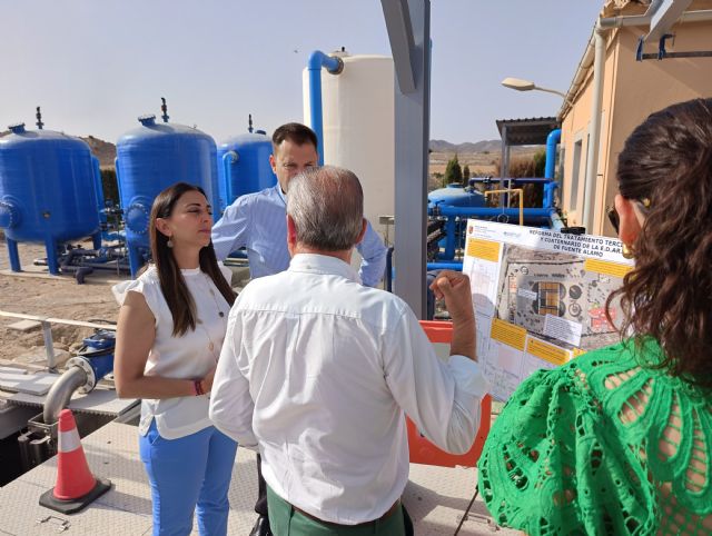 Duplican la capacidad de depuración de la EDAR de Fuente Álamo