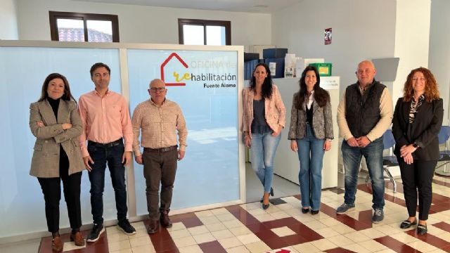 Fuente Álamo consigue una de las oficinas de rehabilitación que estará a disposición de distintos municipios de la Región