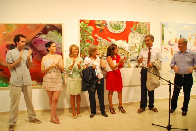 Pedro Cano apadrina la primera edición Internacional del Concurso de Pintura de Fuente Álamo