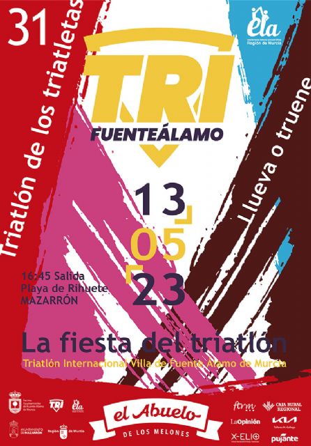 X-ELIO patrocina la 31 edición del Triatlón Internacional Villa de Fuente Álamo bajo su Programa de Comunidades Sostenibles