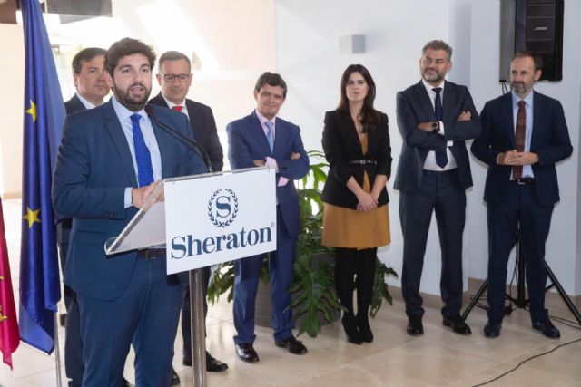 López Miras inaugura el hotel Sheraton Hacienda del Álamo Golf & Spa Resort