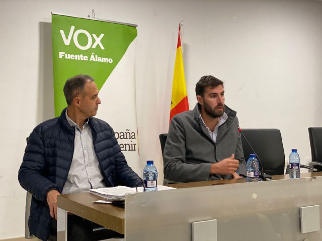 VOX Fuente Ã�lamo organiza una charla informativa en la CÃ¡mara Agraria del municipio c